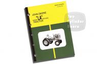 This is a parts manual with exploded views of all parts on the tractor, giving great detail on assembly and disassembly. If you do your own repairs, you need this parts manual.