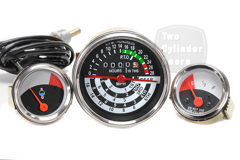 Tachometer, Temperature, Fuel Gauge Fits John Deere 1010