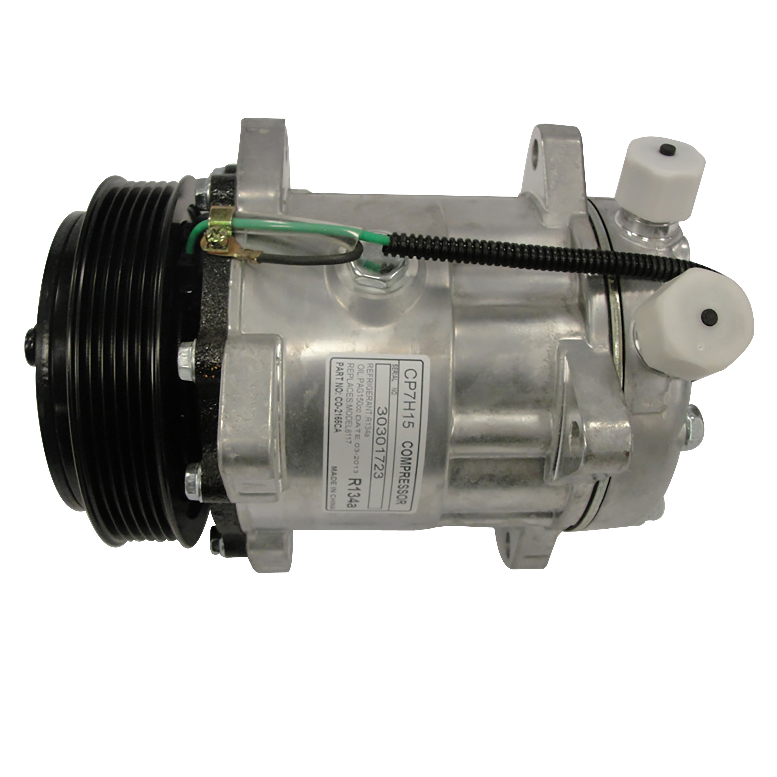 John Deere Compressor Diameter: 4 3/4( 123mm) Voltage: 24