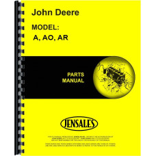 John Deere Models A And AR - AO (unstyled) Parts Catalog