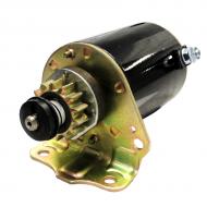 12v, 14 tooth drive, CCW unit. PMDD type starter.
Part Reference Numbers: LG693551;SE501848
Fits Models: 102 RIDING MOWER; 108 RIDING MOWER; 115 MOWER; D100; D110; D120; L100 RIDING MOWER; L105 RIDING MOWER; L107 RIDING MOWER; L108 MOWER; LA100 RIDING MOWER; LA105 RIDING MOWER; LA110 RIDING MOWER; LA115 MOWER; LA125 RIDING MOWER; X110 RIDING MOWER; X120 RIDING MOWER; X125 RIDING MOWER; X145 RIDING MOWER