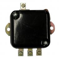 12v, 14.1 volt set, A-circuit. Pos/Neg ground compatible. Terminals are: L, BAT, F, GEN
Generator Regulator. Flat mount
Part Reference Numbers: AT11855
Fits Models: 1010; 2010; 440 SKIDDER