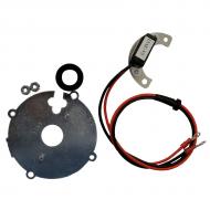 Converts mechanical ignition to electronic type. 12v (-) ground for Delco distributor 111258 and 6 cyl 302 motor.
Part Reference Numbers: ED6C
Fits Models: 4010