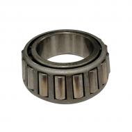 Tapered roller bearing, single row. OD: 3.3" (83.82mm) W: 1.3" (33.02mm), Bore: 1.69" (42.88mm).
Part Reference Numbers: 25577
Fits Models: 1020; 1520; 2030; 2440; 2510; 2520; 2630; 2640; 3010; 3020; 4000; 4010; 4020; 4030; 4320 COMPACT TRACTOR