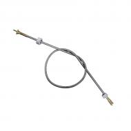 33.5" Total length restoration quality tachometer cable with metal exterior.
Part Reference Numbers: AR26721
Fits Models: 3010; 3020; 3300 COMBINE; 4000; 4010; 4020; 4320 COMPACT TRACTOR; 4400 COMBINE; 4420 COMBINE; 4520; 4620; 600; 6600 COMBINE