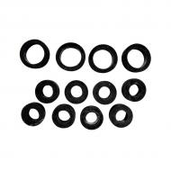 Injector grommets for diesel applications.
Part Reference Numbers: MX504
Fits Models: 1020; 1030; 1040; 1052 COMBINE; 1140; 1155 COMBINE; 120 EXCAVATOR; 1350 PLOW; 1420 MOWER; 1520; 1530; 1550; 1630; 1640; 1750 PLANTER; 1840 AIR SEEDER; 1850; 2020; 2030; 2035; 2040; 210C INDUST/CONST; 210LE INDUST/CONST; 2120; 2130; 2140; 2150; 2155; 2240; 2250 WINDROWER; 2270 WINDROWER; 2280 WINDROWER; 230LCR INDUST/CONST; 2320 WINDROWER; 2330; 2350 PLOW; 2355; 2355CS; 2355N; 2360 WINDROWER; 240 SKID STEER LOADER; 2420 WINDROWER; 2440; 244E INDUST/CONST; 2450 PLOW; 2510; 2530; 2535; 2550; 2555; 2555TSS; 2650; 2730; 2735; 2750; 2755; 2850; 2855; 2855N; 290D INDUST/CONST; 300 INDUST/CONST; 300B INDUST/CONST; 301 INDUST/CONST; 301A INDUST/CONST; 302 INDUST/CONST; 3029D ENG; 3029T ENG; 302A; 310 INDUST/CONST; 3100; 310B INDUST/CONST; 310C INDUST/CONST; 310D INDUST/CONST; 310E INDUST/CONST; 310G INDUST/CONST; 310SE INDUST/CONST; 310SG  INDUST/CONST; 315C INDUST/CONST; 315D  INDUST/CONST; 315SE INDUST/CONST; 315SG INDUST/CONST; 3300 COMBINE; 340D SKIDDER; 3430 WINDROWER; 344G INDUST/CONST; 344H INDUST/CONST; 350B CRAWLER; 350C CRAWLER; 350D INDUST/CONST; 355D INDUST/CONST; 380 LIFT TRUCK; 3830 WINDROWER; 400 LOADER; 400G INDUST/CONST; 401 INDUST/CONST; 401A INDUST/CONST; 401B INDUST/CONST; 401C INDUST/CONST; 401D INDUST/CONST; 410 INDUST/CONST; 410B INDUST/CONST; 410C INDUST/CONST; 410D INDUST/CONST; 410E INDUST/CONST; 410G INDUST/CONST; 410J TMC INDUST/CONST; 415B INDUST/CONST; 440 SKIDDER; 440B SKIDDER; 440C LOG SKIDDER; 444G INDUST/CONST; 444HCL INDUST/CONST; 444HLL INDUST/CONST; 448D SKIDDER; 450 INDUST/CONST; 450B INDUST/CONST; 450C INDUST/CONST; 450D INDUST/CONST; 450E INDUST/CONST; 450G INDUST/CONST; 450H INDUST/CONST; 455D CRAWLER; 455E  INDUST/CONST; 455G  INDUST/CONST; 480 LIFT TRUCK; 480A LIFT TRUCK; 480B LIFT TRUCK; 480C LIFT TRUCK; 485E LIFT TRUCK; 486E LIFT TRUCK; 488E LIFT TRUCK; 4890 WINDROWER; 4895 WINDROWER; 490 EXCAVATOR; 490E EXCAVATOR; 495D EXCAVATOR; 499 COTTON PICKER; 5000; 5105; 510C INDUST/CONST; 515B INDUST/CONST; 5200 FORAGE HARVESTER; 5205; 5210; 5220; 5300; 5310N; 540B SKIDDER; 540D SKIDDER; 5410; 5415; 5420N; 5425; 5425N; 548E SKIDDER; 550 CRAWLER; 550A CRAWLER; 550B CRAWLER; 550G CRAWLER; 550H CRAWLER; 5510; 5510N; 5520; 5520N; 5525; 5525N; 555 CRAWLER; 555A CRAWLER; 555B CRAWLER; 555G CRAWLER; 5615; 5625; 5715; 5725; 590D EXCAVATOR; 595  INDUST/CONST; 595 EXCAVATOR; 6010; 610B INDUST/CONST; 610C INDUST/CONST; 6110; 6110L; 6210; 6210L; 6310; 6310L; 6310S; 6405; 6410; 6410L; 6410S; 650G CRAWLER; 650H CRAWLER; 6510L; 6602 COMBINE; 6605; 6610 FORAGE HARVESTER; 6610 INDUST/CONST; 6610S; 6700 SPRAYER; 70 EXCAVATOR; 70D EXCAVATOR; 820; 830 WINDROWER; 940 COMBINE; 942 COMBINE; 945 COMBINE; 952 COMBINE; TC44H TOOLCARRIER