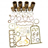 Engine Base kit for 4.270 engine serial # 280,000 and below(Early Power Booster). Block #'s R26160, R32020 and R40850. Includes standard piston kits (PLK163), complete gasket set with front and rear crank seals and connecting rod bushings. To maximize kit you would add 4 conrod bearing pairs, 4 Main Bearing pairs, 1 Main Thrust bearing set, 3 Camshaft bushings and 8 Capscrews also called Conrod bolts. (Sold separately). If ordering rod or main bearings please indicate sizes required.
Part Reference Numbers: PLK163
Fits Models: 3010; 3020; 500  INDUST/CONST; 500A INDUST/CONST; 500B INDUST/CONST; 500C INDUST/CONST; 510 INDUST/CONST