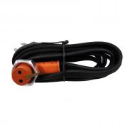 3-wire, 2 prong replacement cord for rectangular receptacles. 60" long.
Part Reference Numbers: AR50518