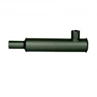Inlet I.D. 2-1/2", Outlet O.D. 2-1/2", O/A Length 24", Inlet Length2-1/4" , Outlet Length 5", Shell Length 19-3/4".
Part Reference Numbers: AP26767H;DR-105
Fits Models: 45 COMBINE; 55 COMBINE; 65 COMBINE