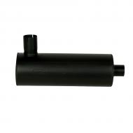 Inlet I.D. 2-3/4", Outlet O.D. 2-1/2", O/A Length 23", Inlet Length 4", Outlet Length 2-1/2", Shell Length 20". Muffler for diesel and gas applications.
Part Reference Numbers: AH87289;DR-108
Fits Models: 3300 COMBINE; 4420 COMBINE; 6620 COMBINE