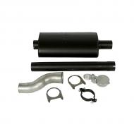 Inlet I.D. 2-3/4", Outlet O.D. 2-3/4", O/A Length 24", Inlet Length 2-1/2", Outlet Length 4-1/2", Shell Length 17-1/2".
Part Reference Numbers: DR-2950K;MUFFLER AND PIPE KIT
Fits Models: 2840; 2940; 2950; 2955; 3055; 3150; 3155