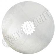 Steel Brake Plate For John Deere: 4000, 4020, 4040, 4050, 4230, 4240, 4250, 4320, 4430. Dimensions: 15" O.D.X 15 Tooth. Replaces PN#: R56734, R62686, R85029 