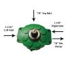 John Deere Hydraulic Pump Pump Has Two 1-1/16" (25.4mm) Inlet Ports Directly Across From Each Other.