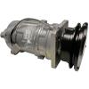 John Deere AC Compressor New S6 Design Will Replace Original A6 Design And Is Completely R134A Compatible. Uses Aluminum Case To Save Weight And Dissipate Heat More Quickly. Note