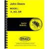 John Deere Models A And AR - AO (unstyled) Parts Catalog